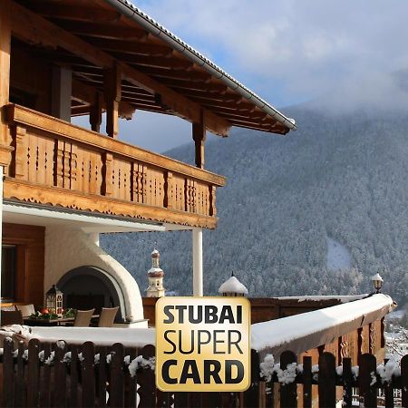 Ferienwohnung Auszeit Stubai Fulpmes Exteriér fotografie